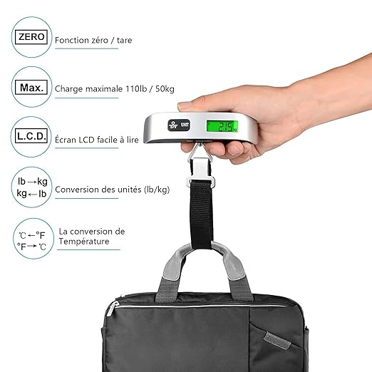 Pèse Bagage Portable Numérique