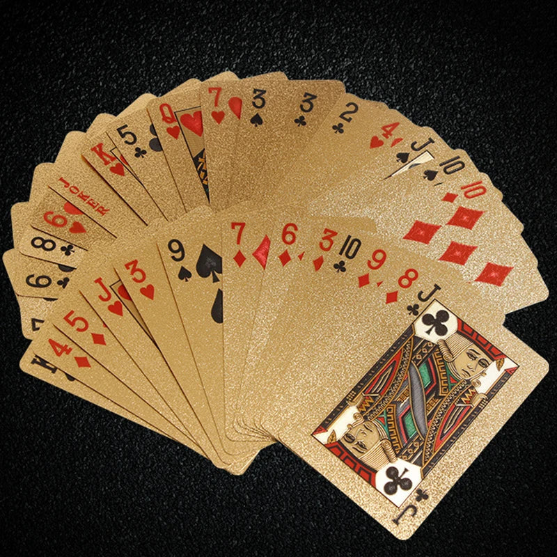 Jeu de Cartes Etanches et Flexibles